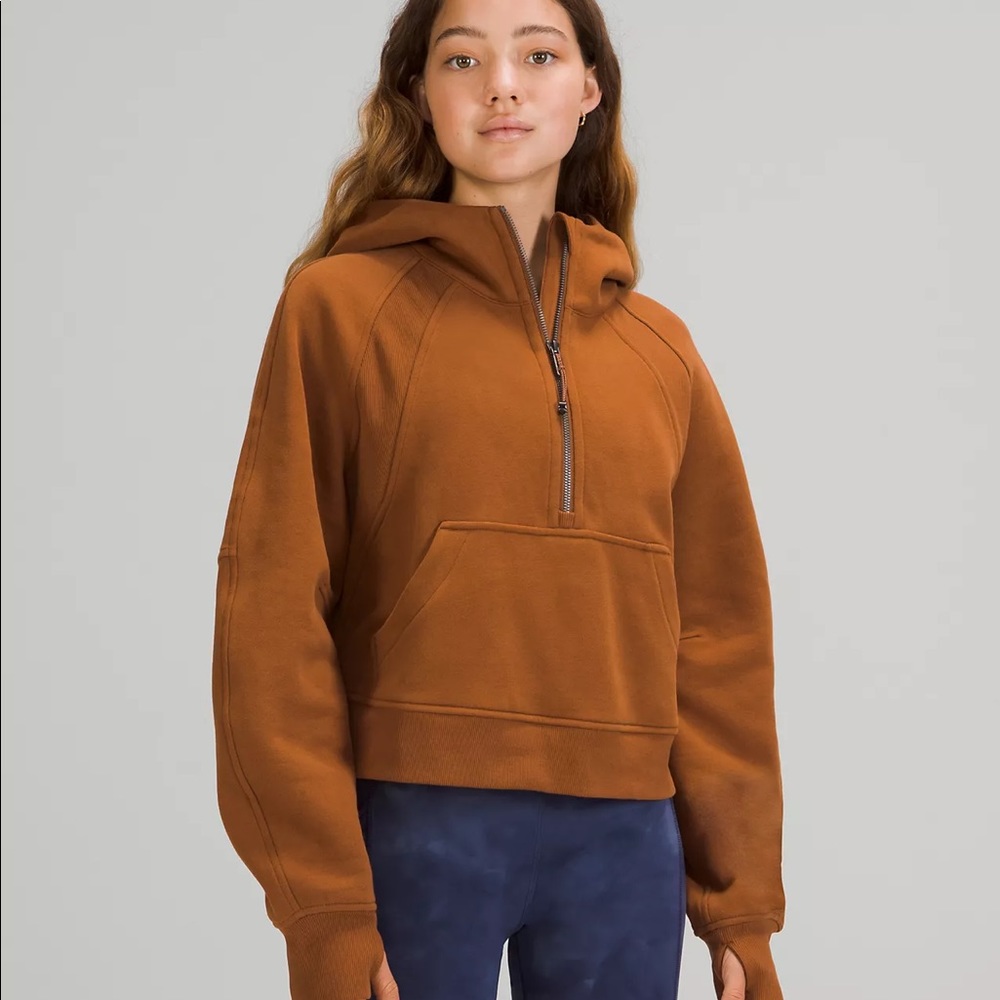 LULULEMON Scuba Oversized 1/2 Zip Hoodie